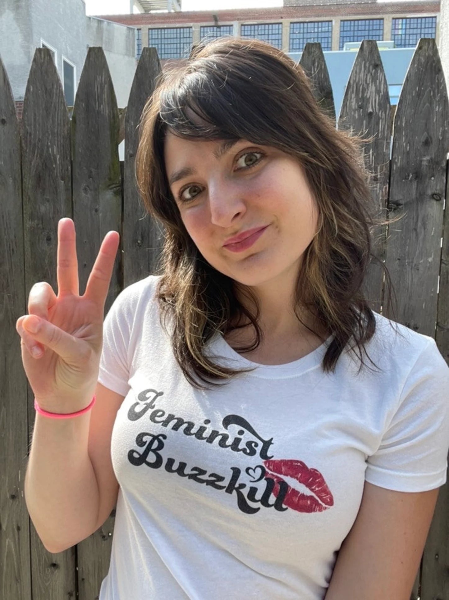 Feminist Buzzkill - Women's Organic Cotton T-Shirt