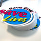 Save Roe Save Lives reproductive rights sticker (#2 in a series)