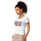 Women’s slim fit organic t-shirt - Toynbee Idea Leave Women Alone